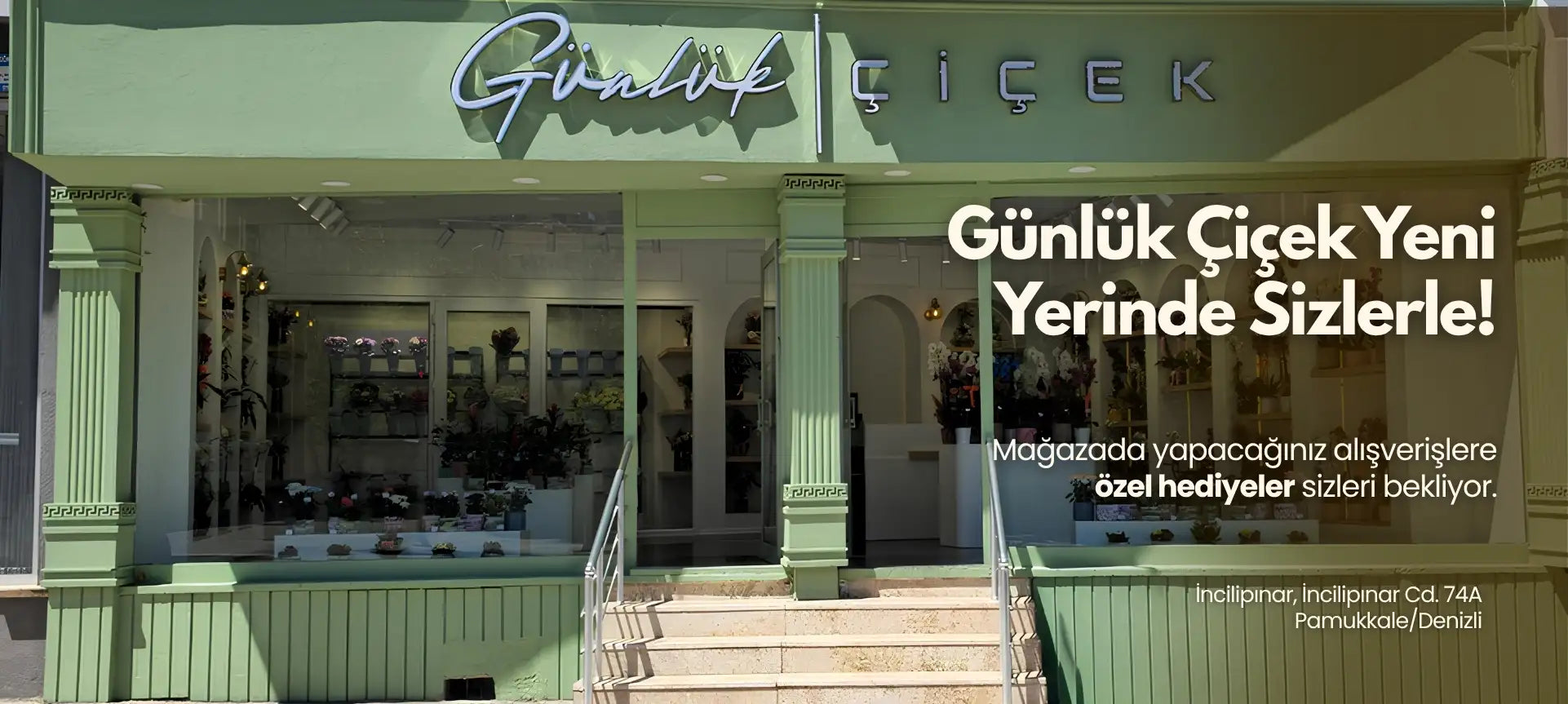 Denizli aynı gün çiçek teslimatı